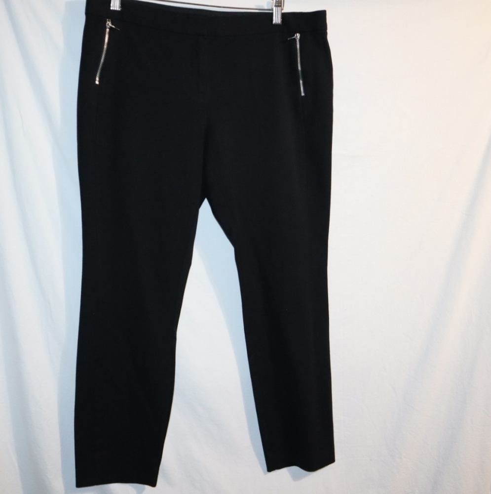 Alfani Classic Pull‎ On Pant With Zipper Details - Picture 3 of 11